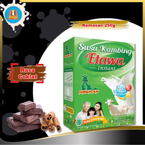 Jual Susu Kambing Etawa Bubuk Naga Sp G Minuman Susu Kambing Murni