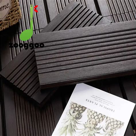 High Density Waterproof Outdoor Bamboo Deck Flooring Coverings Pool