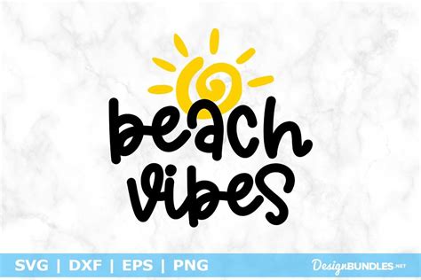 Beach Vibes Svg File