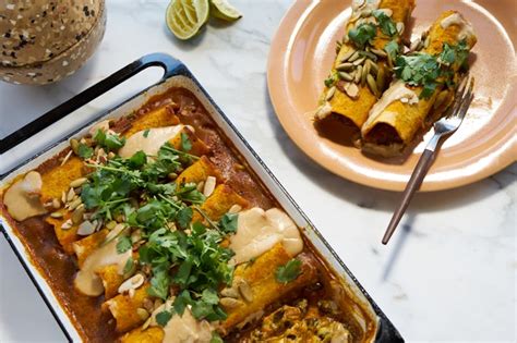 Vegan Potato Enchiladas Tringart