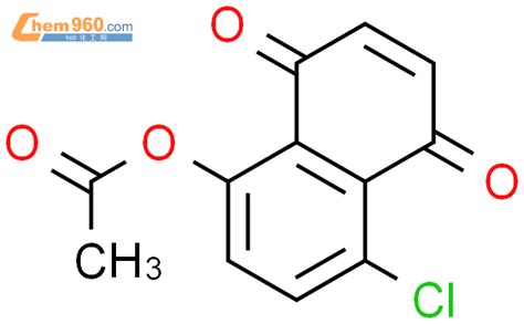 104506 38 9 1 4 Naphthalenedione 5 acetyloxy 8 chloro 化学式结构式分子式