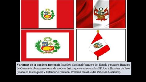 Breve Historia De Las Banderas Del Peru Simbolos Nacionales Bandera