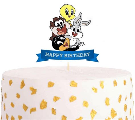 Baby Looney Tunes Cake Topper Cartoon Baby Looney Tunes Cake Topper