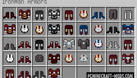 Ironman Armor Mod For Minecraft 1 12 2 1 7 10 Pc Java Mods