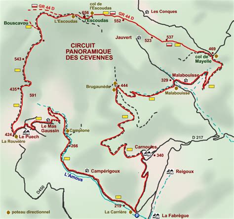 Randonnée Circuit Du Panoramique Des Cevennes