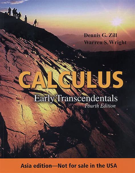 Calculus Early Transcendentals 4 E Ae Paperback 天瓏網路書店