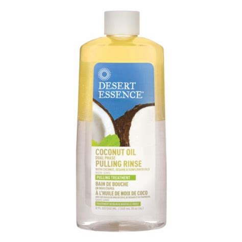 Desert Essence Coconut Oil Dual Phase Pulling Rinse Buy Indian