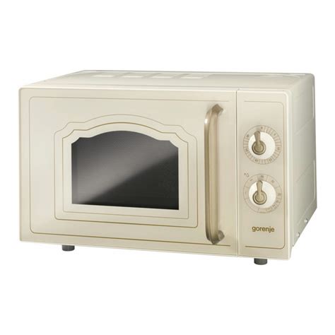 Microwave Oven Gorenje Classico Collection Gebrauchsanweisung Seite