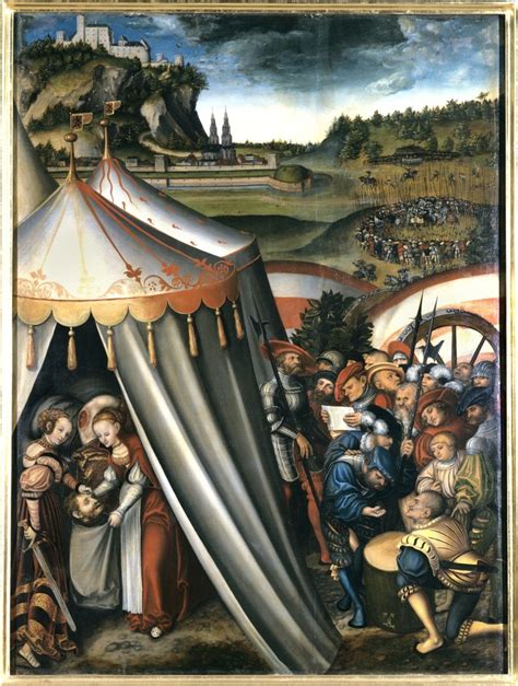 Judith In The Tent Of Holofernes By Lucas Cranach The Elder Tassels