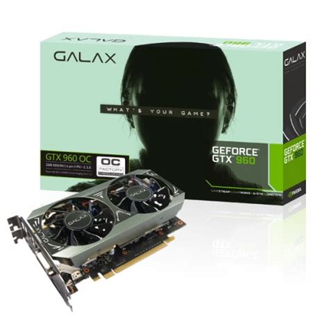 Galax Geforce Gtx 960 Gamer Oc 2gb 900 系列 顯示卡