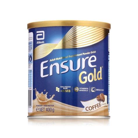 Ensure Gold Coffee Hmb 400G 1S Rose Pharmacy Medicine Delivery