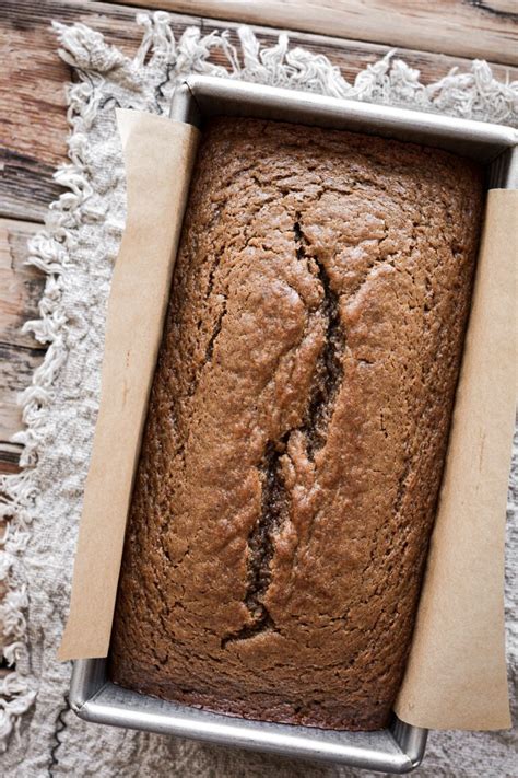 High Altitude Gingerbread Loaf Cake With Eggnog Icing Curly Girl Kitchen