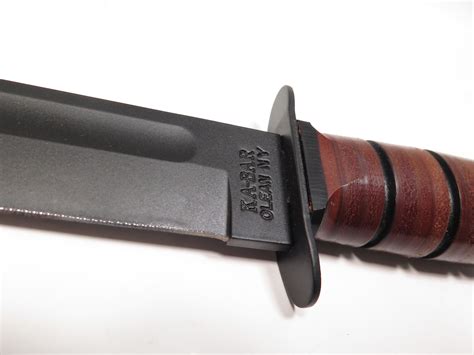 Usmc Ka Bar Straight Edge Fixed Blade Knife