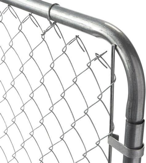 Yardgard Chain Link Fence Gate 6 Ft W X 6 Ft H Adjustable Galvanized