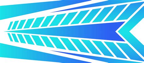 Speed Fast Arrow Striped Blue Gradient Abstract Sport Background