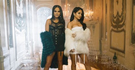 Sexy Singers Natti Natasha And Becky G Have A Lingerie Party In Sultry