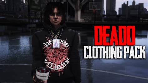 Stream - Deado Clothing Pack / GTA5 FiveM Clothing Pack / Best Clothing ...