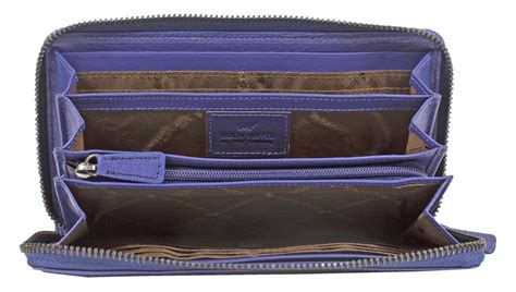 Braun B Ffel Rfid Cs Zip Around Wallet Saphir Modeherz