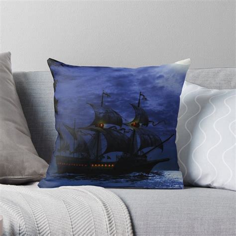 Ghost Ship Throw Pillow For Sale By Divine Designs Ghost Ship