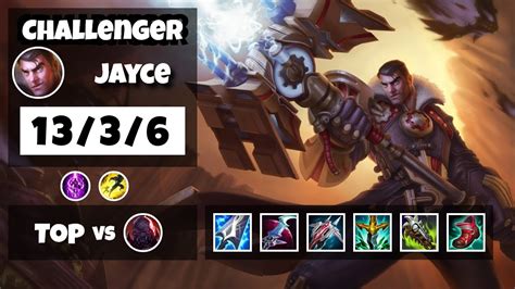 Jayce Vs Sion Br Challenger Top 1336 V116 Youtube