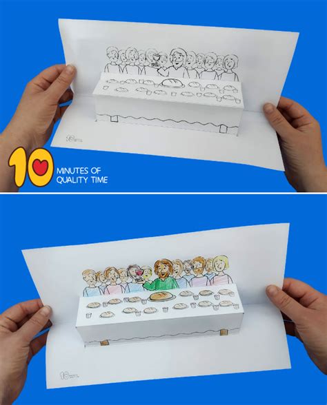 Printable Last Supper Craft