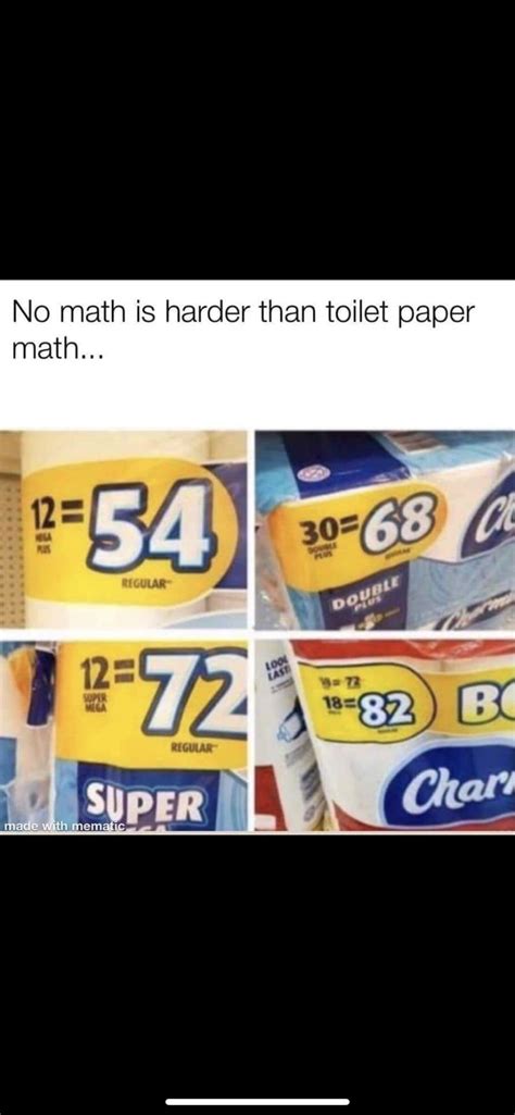 Several Pictures Of Different Types Of Toilet Paper With The Words No