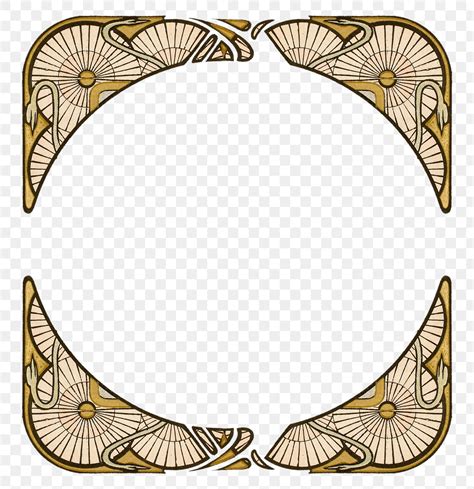 Art Nouveau Pattern Png Element Premium PNG Rawpixel