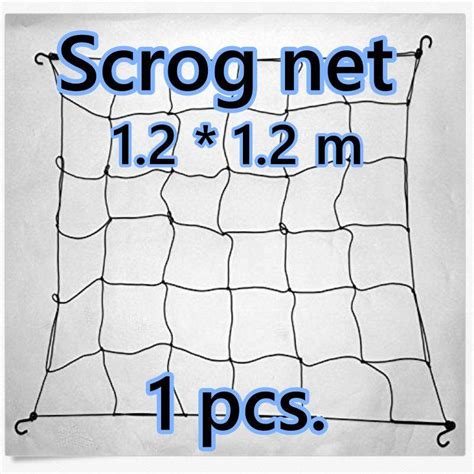 Scrog Net For Hydroponic Grow Tent Plant Support Mesh Netting