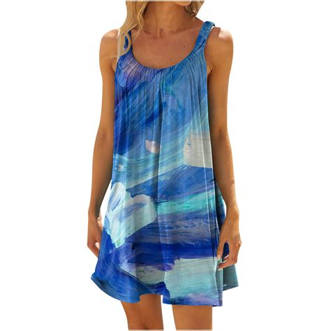 Up To 60 Off Ts Usmixi Formal Dresses For Women Beach Casual Loose