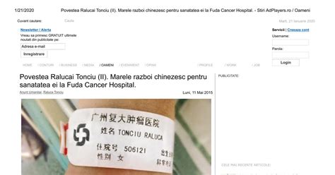 Povestea Ralucai Tonciu Ii Marele Razboi Chinezesc Pentru Sanatatea