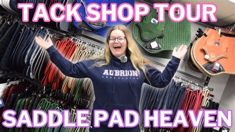 Saddle Pad Heaven Oakfield Saddlery Shop Tour Youtube