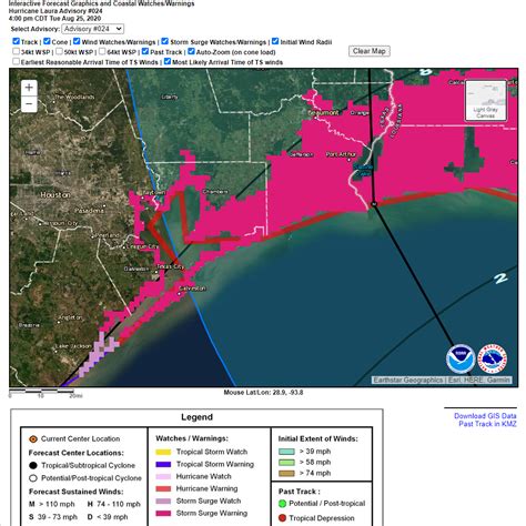 Welcome To Southeast New Mexico Weather Hurricane Laura Update