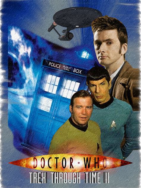 Star Trek Crew Meets Doctor Who Star Trek Fan Art 10071392 Fanpop