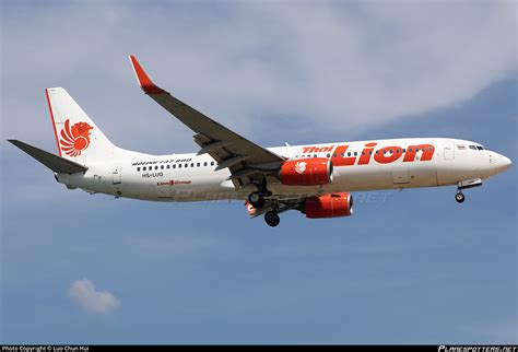 HS LUQ Thai Lion Air Boeing 737 8GP WL Photo By Luo Chun Hui ID