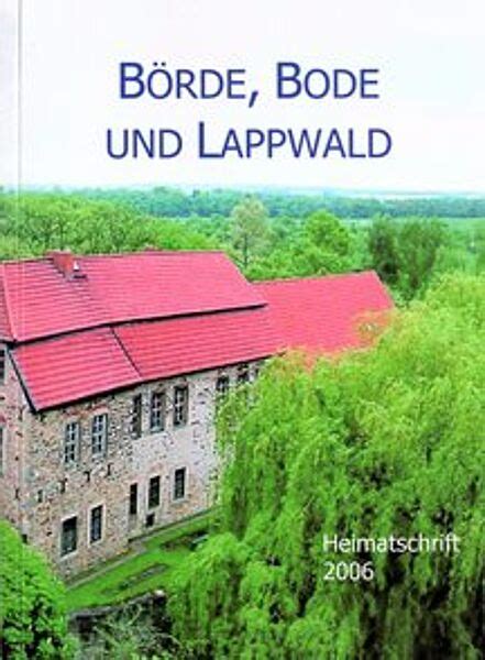 Heimatschriften des Landkreises Börde Börde Museum Burg Ummendorf