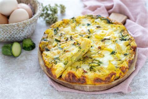 Frittata Con Zucchine E Patate Al Forno Gustosa E Semplicissima