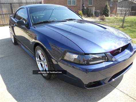 2001 Ford Mustang Svt Cobra Coupe True Blue