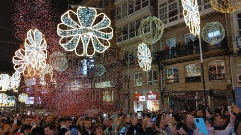 Luces Navidad Vigo Vigo Enciende La Navidad Más Famosa