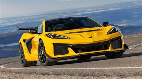 Chevrolet Corvette Zr Leaked Ahead Of Debut Gets A Hp V