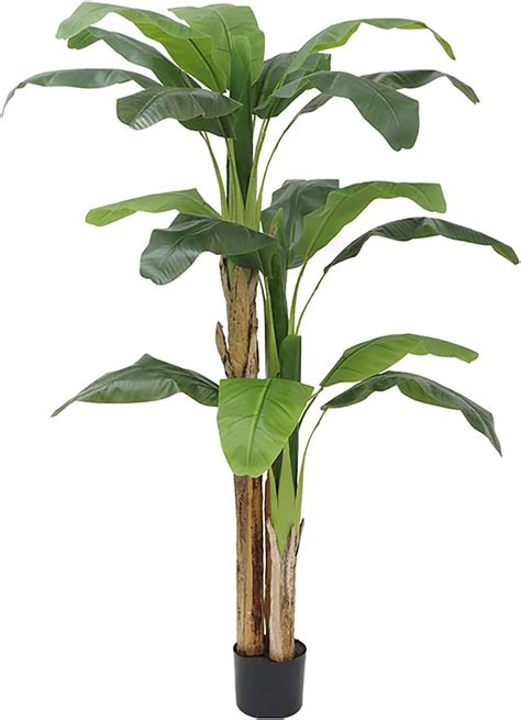 Amazon Artificial Banana Tree 6FT Tall Fake Plants For Indoor