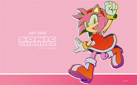 Sonic Channel Amy Rose Wallpaper