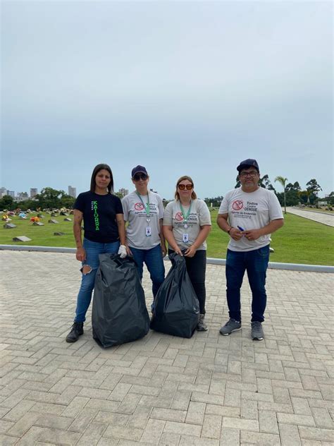 Saúde de Balneário Piçarras realiza mutirão de limpeza contra a dengue