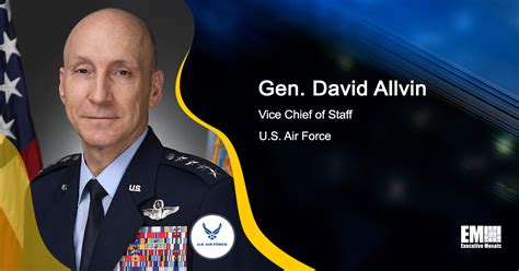 Gen David Allvin Nominated As Next Air Force Chief Of Staff