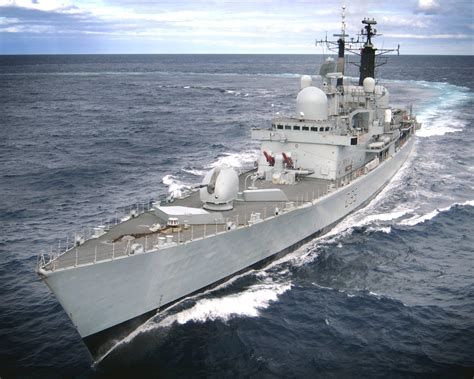 Hms Manchester D95 Royal Navy Type 42 Destroyer Photo Print Or Framed