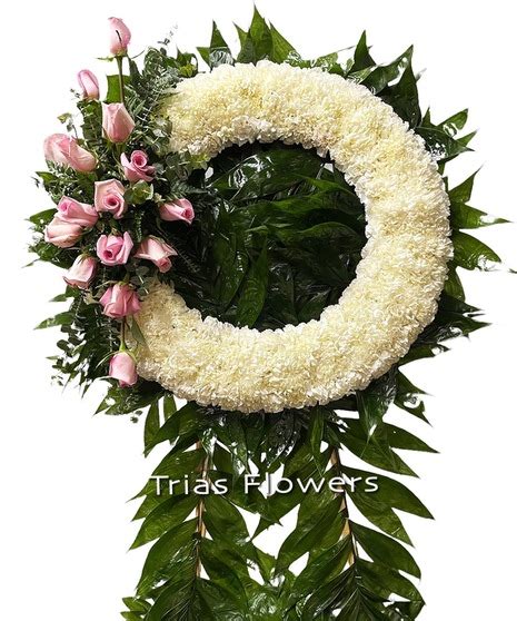 Sympathy Flowers And Arrangements By Trias Flowers Miami Fl