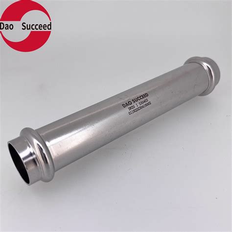 Slip Coupling Stainless Steel V Profile Press Fittings Stainless