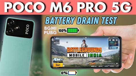 Poco M Pro G Bgmi Battery Drain Test Gaming Test Poco M Pro Pubg