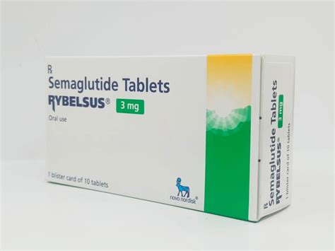 [오젬픽 위고비] 리벨서스 정 Semaglutide 3mg 델리샵