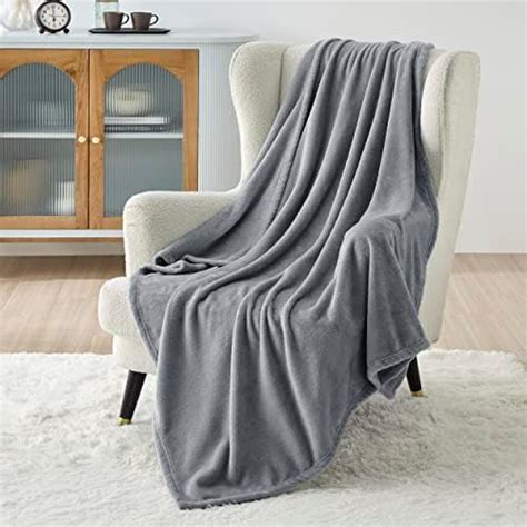 Premium Plaid Sherpa Fleece Throw Blanket Super Soft Cozy Plush