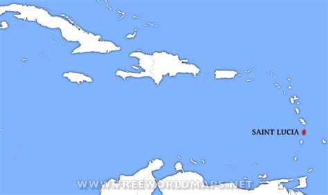 Where Is Saint Lucia Located On The World Map